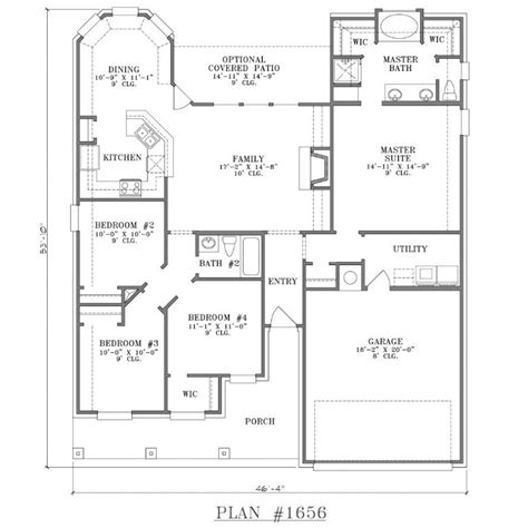 Elegant Patio Home Floor Plans Free - New Home Plans Design