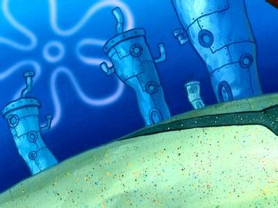 Bob l Éponge Carré Les lieux Bikini Bottom