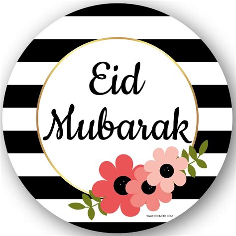 Printable Eid Mubarak Stickers - Printable Word Searches