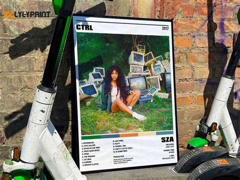 SZA "CTRL" Album Cover Poster #custom - lylyprint.com