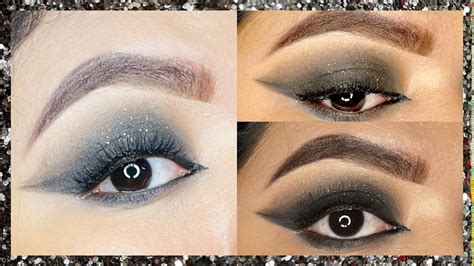 Black Sparkly Smokey Eye Makeup Tutorial Smokeyeye Tutorial