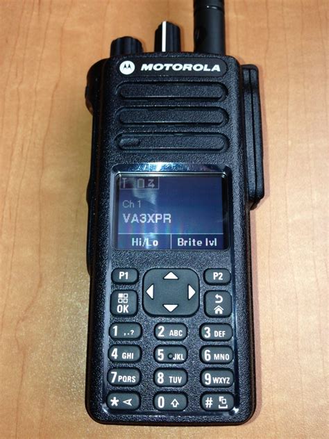 Motorola Mototrbo Xpr 7550 Dmr Portable Radio Review Va3xpr