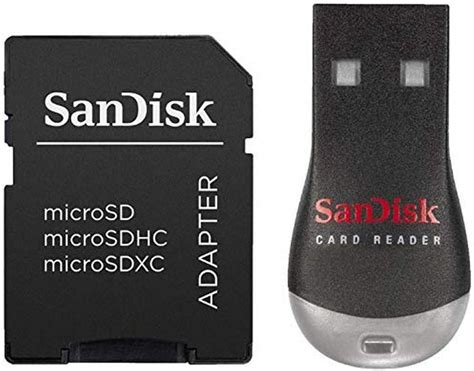 Sandisk Sddrk B Mobilemate Duo Adapter Usb Reader For Microsd