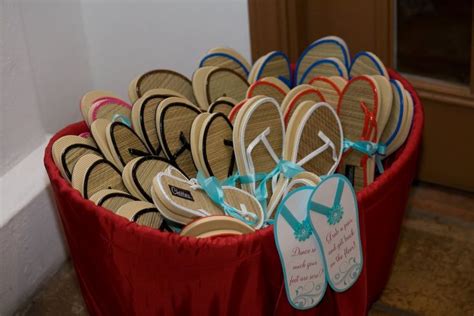 Image Detail For Diy Flip Flop Basket Bridesmaid Trade Wedding