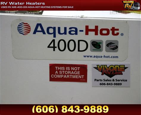 RV Appliances USED RV AHE D AQUA HOT HEATING SYSTEMS FOR SALE RV Water Heaters AQUA HOT