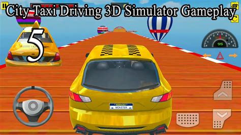 City Taxi Driving 3d Simulator Gameplay Android Ios Part 5 Roema Entertainment Youtube