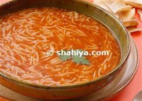 Tomato Vermicelli Soup Recipe By Fattoush Cookpad