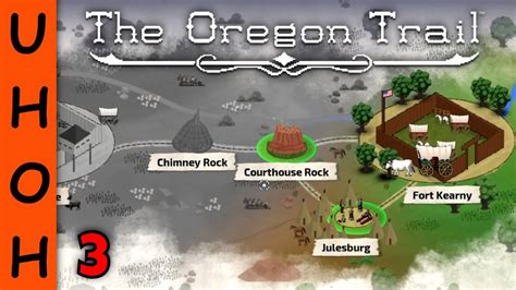 To Courthouse Rock Oregon Trail Part 3 YouTube