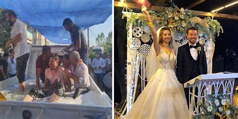 Düğün Âdeti Olarak Damada Bikini Giydirip Kamyon Kasasında Yüzdürdüler Onedio