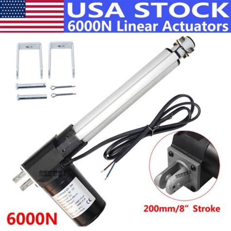 Volt Inch Stroke Linear Actuator N Lbs Max Lift Electric