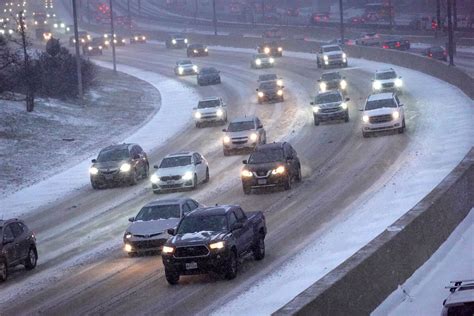 Massive Winter Storm Brings Frigid Temps Snow And Ice To Us