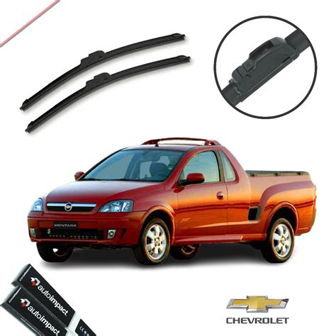 Par Paleta Palheta Aerofit Chevrolet Montana 2003 2004 2005 2006 2007