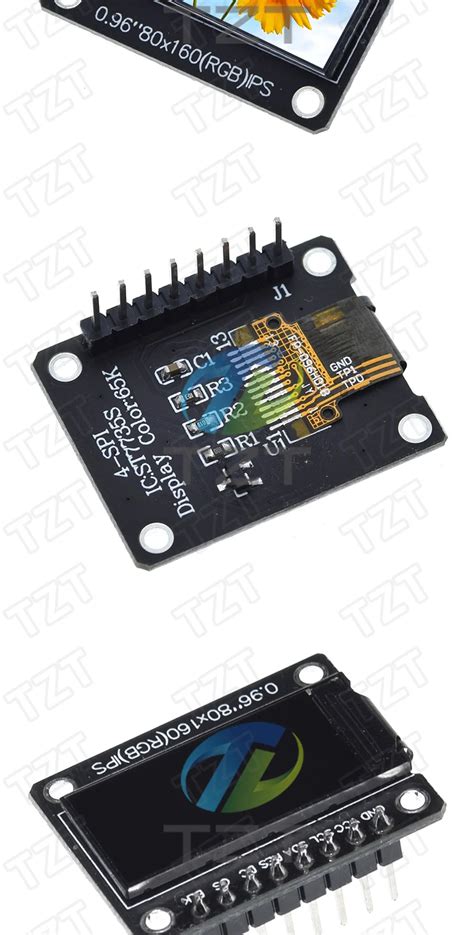 Полноцветный ЖК модуль TZT TFT 0 96 1 3 дюймов IPS 8P 7P SPI HD 65K