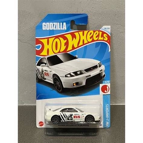 哥吉拉 Hot Wheels 風火輪 Nissan Skyline GT R BCNR33 Godzilla 日產 蝦皮購物