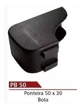 12 Ponteiras Externas Plásticas Bota 50 X 30 Mesa Longarina Mebuscar