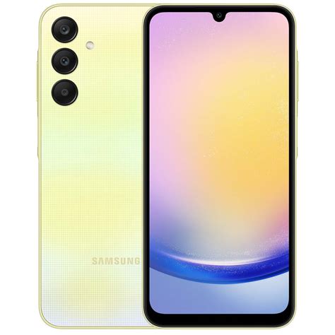 Смартфон Samsung Galaxy A25 5G 6Gb/128Gb желтый (SM-A256EZYDMEA ...