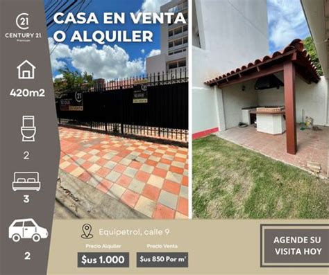 Casa En Alquiler O Venta Equipetrol Ref FF8319 Infocasas Bo