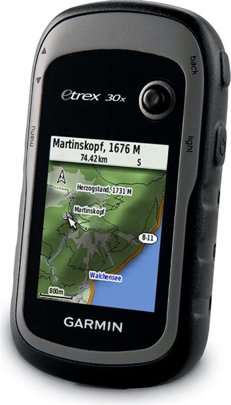 Garmin eTrex 30x un GPS de mano con brújula de tres ejes