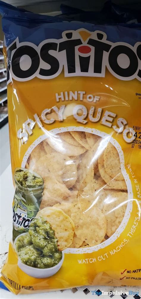 Spotted Tostitos Hint Of Spicy Queso Tortilla Chips In 2020 Tortilla