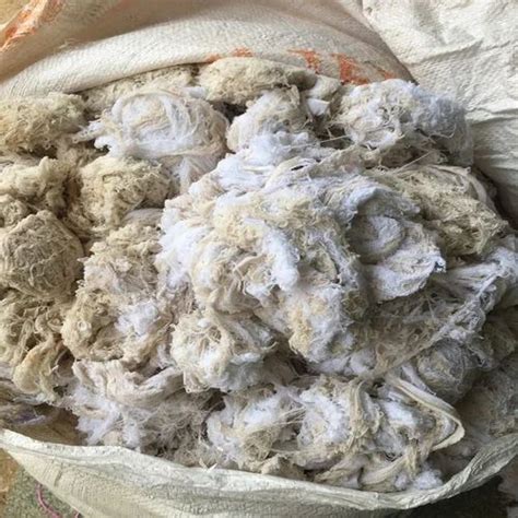 Plain Off White Cotton Banian Yarn Waste For Textile Industry