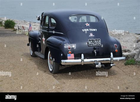 1940 Plymouth Us Navy Classic American Car Stock Photo Alamy