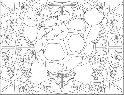 Coloriage Mandala Pokemon à imprimer sur ColoriageEnfant