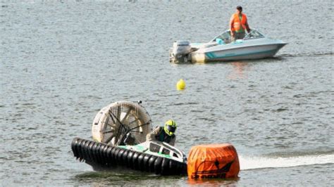 Hovercraft Em Kommt Wieder Ans Th Ringer Meer