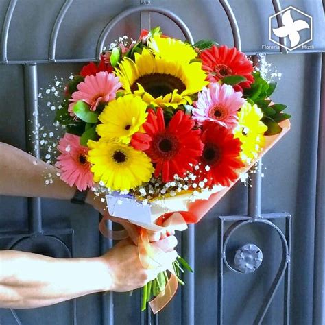 Aprender Acerca Imagen Arreglos Florales Con Gerberas Y Girasoles