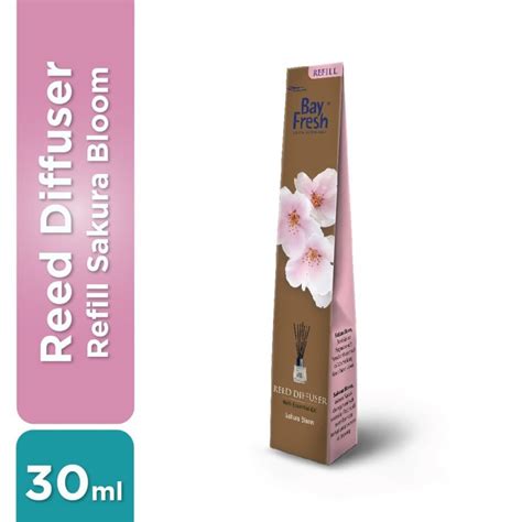 Jual Bay Fresh Reed Diffuser Reffil Pengharum Ruangan Sakura Bloom 30ml