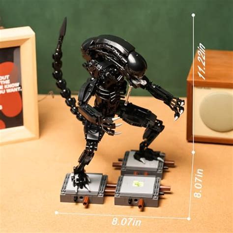 Xenomorph Building Kit: 616pcs for Kids 8-14, Comaptible with Lego - Adult Toy! - Lego Brick Builder