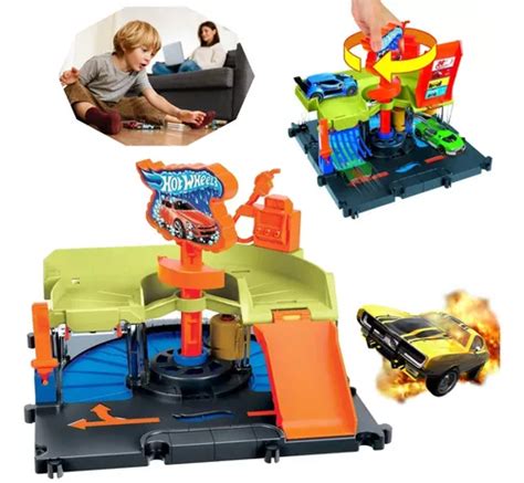 Pista Hot Wheels City Downtown Lava Rápido Express Mattel Frete grátis