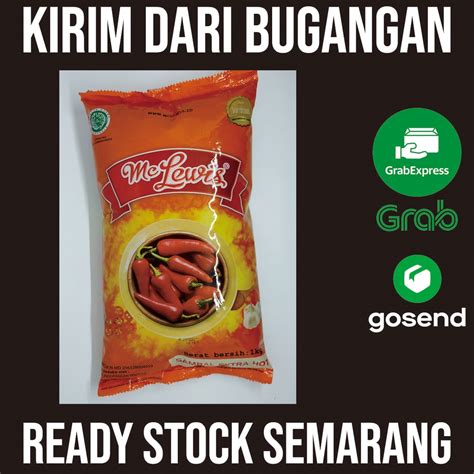 Jual McLewis Saus Cabe Extra Hot 1 KG Saus Sambal Sambel Extra Pedas Shopee Indonesia