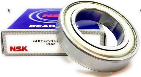 NSK 6009 ZZ Deep Groove Radial Ball Bearing 45x75x16mm 6009 ZZ 6009 2Z