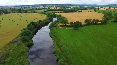 Britain's longest river filmed from sky | River, Aerial view, River severn