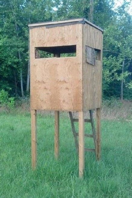 20 Free DIY Deer Stand Plans and Ideas Perfect for Hunting Season | Deer stand plans, Deer stand ...