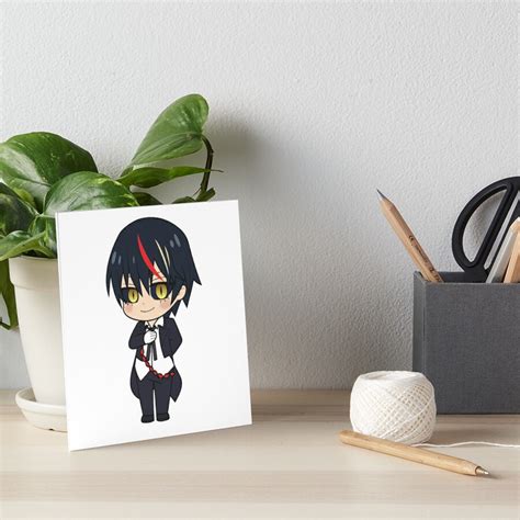 Tensura Diablo Chibi Art Board Print For Sale By Chibicheems Redbubble