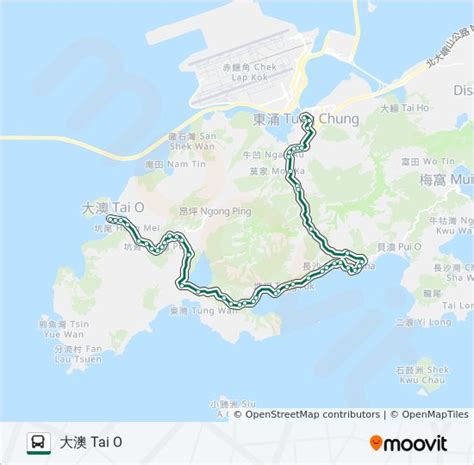 Route Schedules Stops Maps Tai O Updated