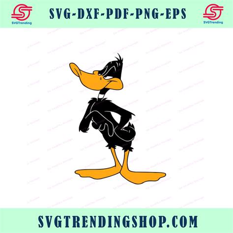 Daffy Duck SVG 5, svg, dxf, Cricut, Silhouette Cut File, Instant ...