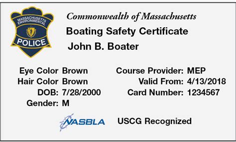 Boating Safety Certificate