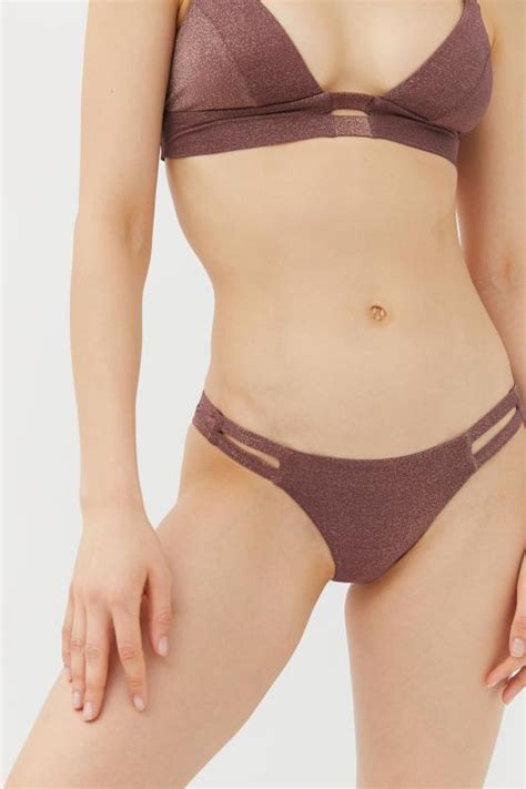 Vitamin A Neutra Metallic Hipster Bikini Bottom 어반 아웃피터스 코리아