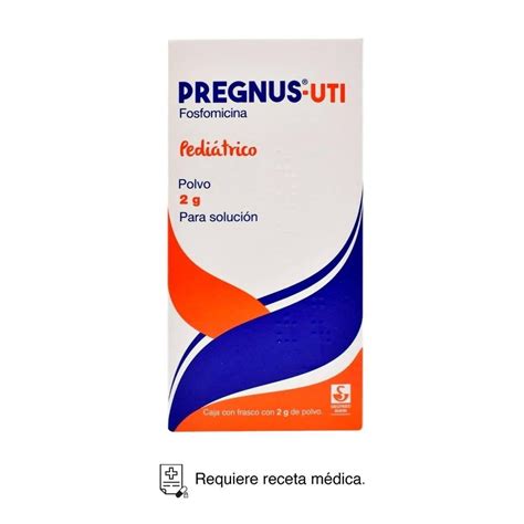 Pregnus Uti Fosfomicina Pedi Trico Polvo Para Soluci N G Walmart