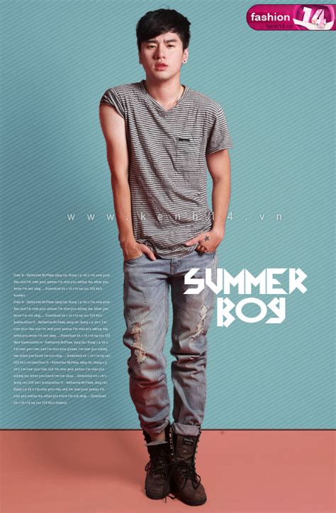 Biến thành hot boy mùa hè với style năng động