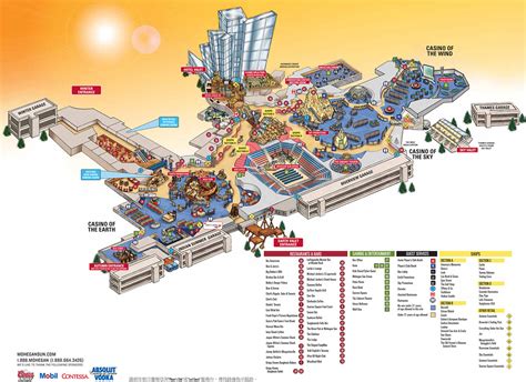 Mohegan Sun Floor Map | Floor Roma