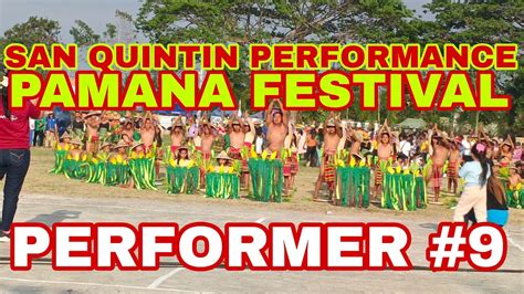 San Quintin Elementary School Perfomance In Pamana Festival Rizal