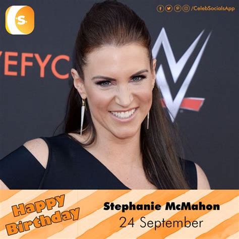 #CelebSocials wishes a Very #HappyBirthday to Stephanie McMahon Happy ...