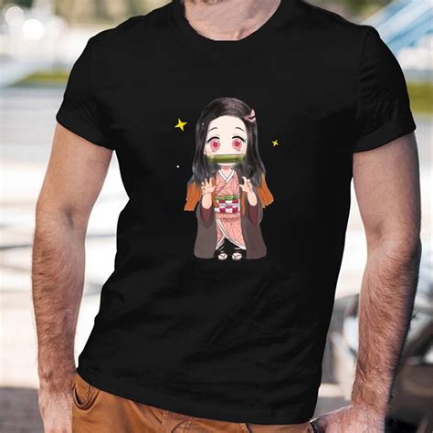 Demon Slayer Fighting Animation Camiseta Hombres Moda Kimetsu No Yaiba