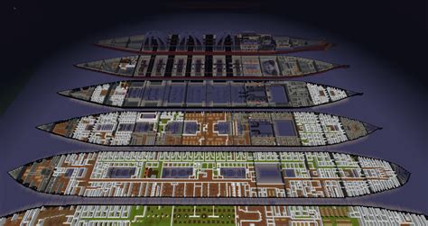 Minecraft Titanic Blueprint