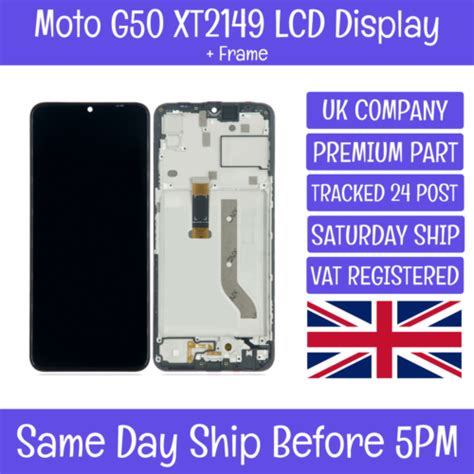 Motorola Moto G50 Xt2149 Lcd Screen Display Touch Digitizer Frame Ebay