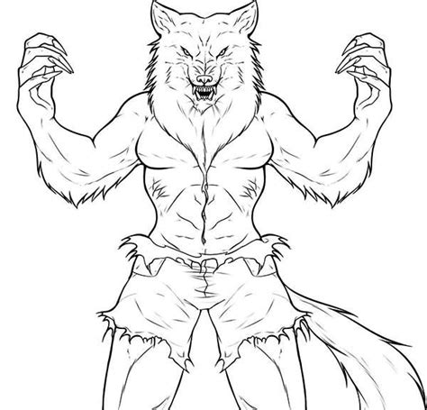 Printable Werewolf Coloring Pages Printable Word Searches