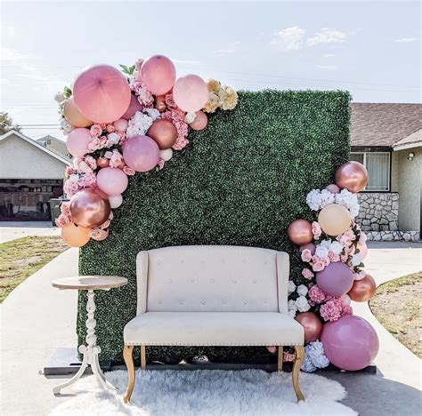 Diy Photo Backdrop Balloon Backdrop Floral Backdrop Balloon